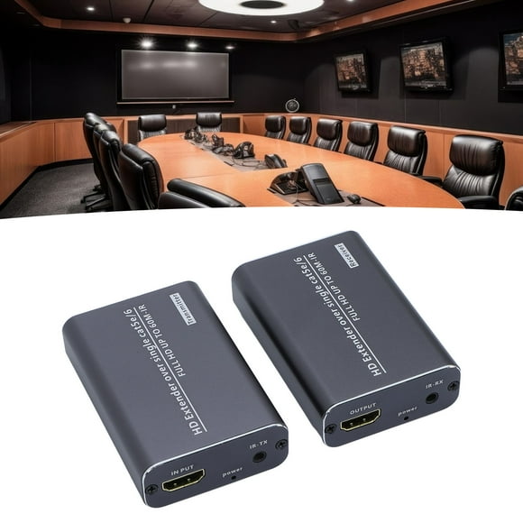 IR HD Multimedia Interface Extender, Long Range 60M, TCP IP Protocol, Infrared Return Transmission, Aluminum Alloy Material, DTV HDTV Support, 1080P Full Color, Easy Installation,