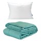 thumbnail image 1 of Edredón Individual DICASA Homy Verde + Almohada Royal, 1 of 7