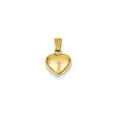 thumbnail image 1 of 14k Yellow Gold Puffed Heart Charm, 1 of 3