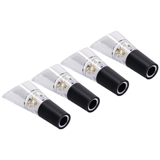 4 Piezas de Vertedor de Aireador de Vino Accesorios de Barra de Pico de Decantador de PC para Fiesta Doméstica Transparente ANGGREK Otros