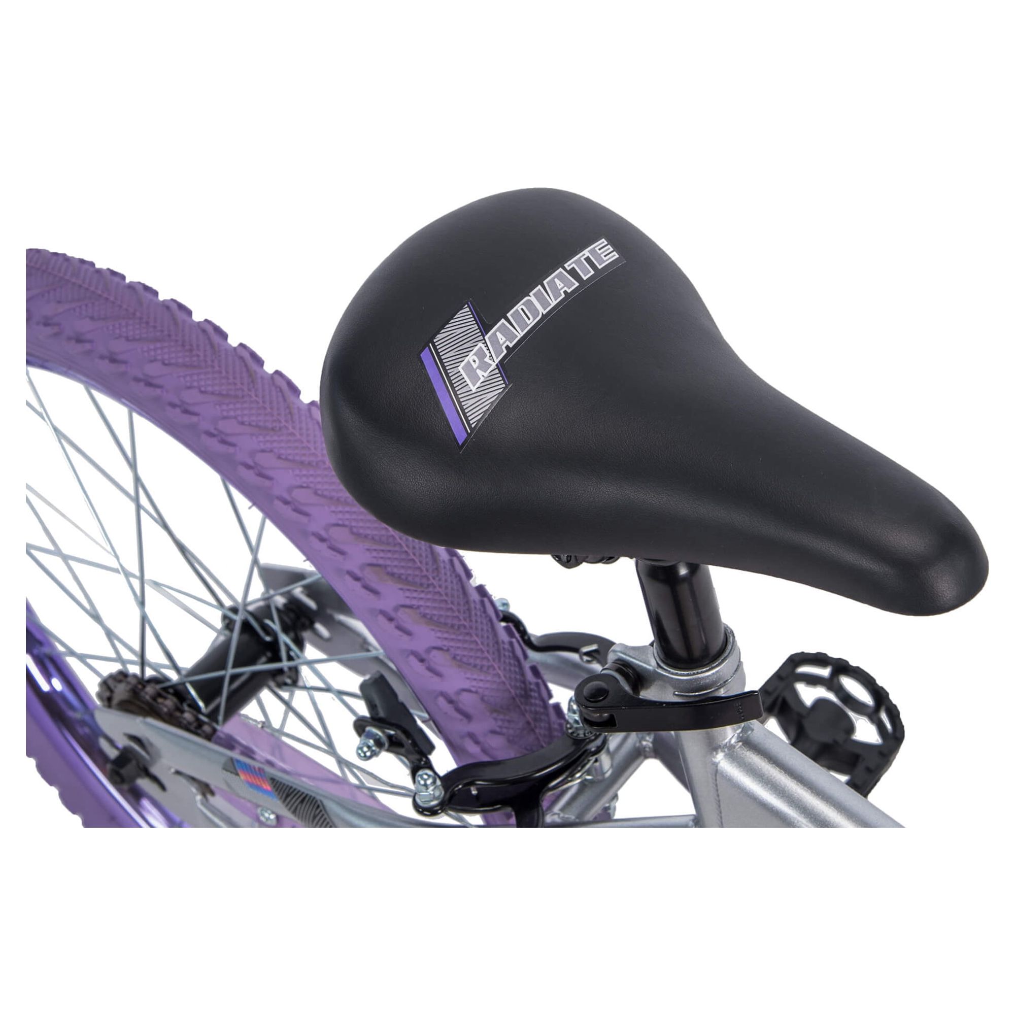 Huffy 20" Radium Girls' Metaloid BMX-Style Bike, Purple - image 4 of 6