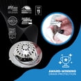 thumbnail image 6 of TubShroom Ultra Revolutionary Stainless Steel Bath Tub Drain Protector Hair Catcher, 6 of 9