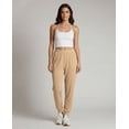 thumbnail image 3 of 3 Pack Women's Ribbed Joggers Lounge Sweatpants Casual Pajama Comfy Pockets, 3 of 4