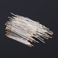 thumbnail image 4 of 100pcs Cross Stitch Needles Tail Embroidery Diy Fabric Handicrafts Craft Tools Stainless Steel Household Stitching 3.4 3.6cm, 4 of 7