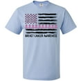 thumbnail image 3 of Inktastic Breast Cancer Awareness Pink Ribbons and Flag T-Shirt, 3 of 5