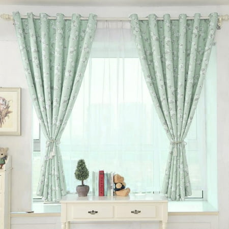 Retro European Style Home Curtains Door Window Curtain Drape