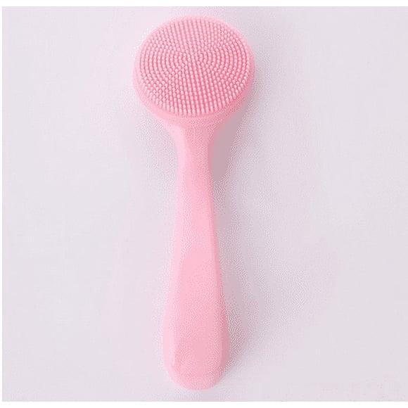 Cepillo Limpiador Facial Silicona | Herramienta exfoliante facial de limpieza profunda | Masaje Removedor de Puntos Negros | Mango suave, no irritante, suave y ergonómico | 13cm de longitud | 1