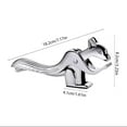 thumbnail image 3 of DJN Home & Garden Long Squirrel Shaped Walnut Pliers Nut Clips For Hazelnut Almonds Walnuts Brazil Tools Nutcrackers/Walnut, 3 of 7
