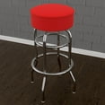 thumbnail image 4 of Trademark Global High-Grade 30" Padded Bar Stool, Red, 4 of 5