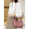 thumbnail image 3 of LHSHID Nylon Hobo Bag for Women Shoulder Crossbody Bag Large Totes Lightweight Handbag Purse Top Handle Bag, 3 of 6