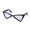Black, variant on Walbest Cat Sunglasses Triangle Shape Stylish Cool Pet Hippie Cute Funny Pet Sunglasses Dog Cat Cosplay Party Costume Photo Props