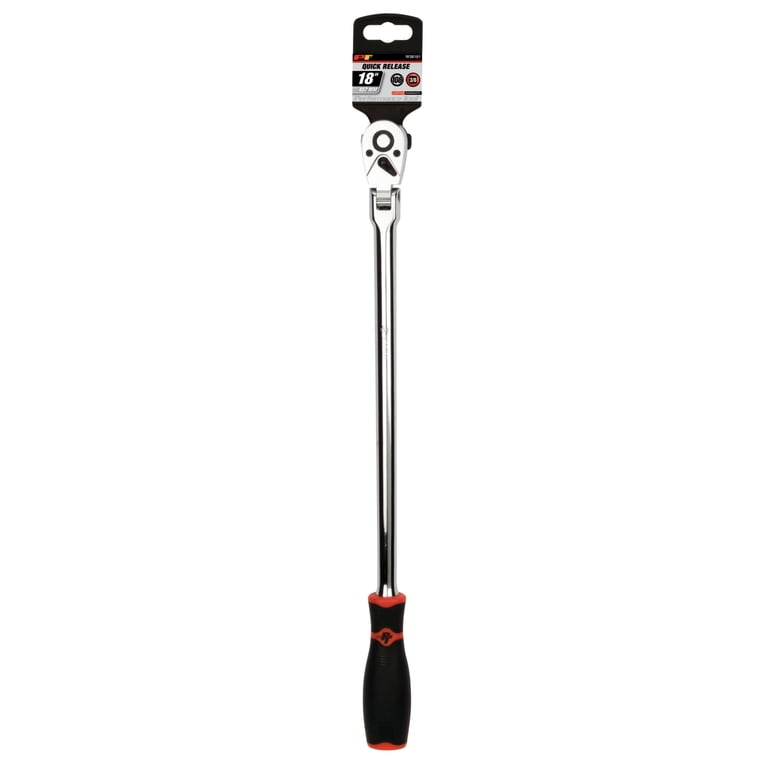 Performance Tool W38181 3/8-Inch Drive Flex Head Long Ratchet, 1 