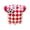 Red, variant on Soccer Jersey Balloons Self-sealing Reusable Aluminum Foil Red White Plaid 50pcs Soccer Party Decorations Birthday Sports Theme Party Supplies