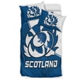 thumbnail image 4 of Escocia Rugby Juego de Cama Escudo de Armas de Escocia Mezcla Cardo Nueva Versión, 4 of 6