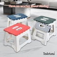 thumbnail image 3 of Adult Folding Step Foldable Stool with 300 lbs, Suitable for Living Room, Kitchen, and Bathroom, Portable Travel Stool (Dark Blue, Medium), 3 of 3