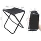 thumbnail image 4 of Taburete plegable para acampar, taburete plegable portátil para campamento, reposapiés plegable para silla compacta liviana, reposapiés plegable otomano para caminatas al aire libre, 4 of 5