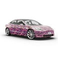 thumbnail image 6 of Rwraps Neon Camouflage Pink Confetti Matte Vinyl Film Wrap 59in x 14ft Vinyl Vehicle Car Film Sheet, 6 of 9