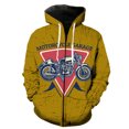 thumbnail image 1 of Sudadera con capucha y cremallera para hombre, estilo punk, de dibujos animados, con estampado 3D, estilo informal, para adolescentes, 1 of 6