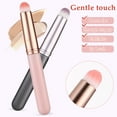 thumbnail image 2 of MLINS 6 pcs  Concealer Brushes Small Lidded Concealer Brush Under Eye Makeup Brushes Concealer Blending Brushes, 2 of 8