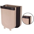 thumbnail image 3 of VONKY Folded Trash Can Hanging Dustbin Household Garbage Bin PP Trash Storage Box L, 3 of 7