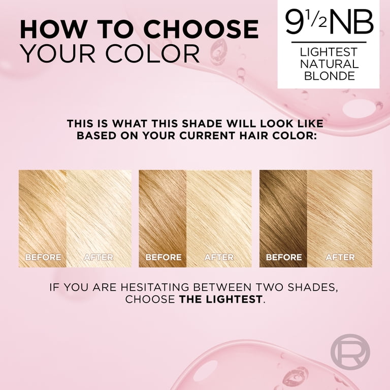 L'Oreal Paris Excellence Creme Permanent Hair Color, 9.5NB
