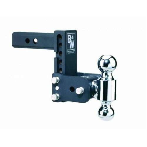 B&W Trailer Hitches TS10038B B&W Tow And Stow Dual Ball 2" Adj Ball