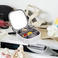 thumbnail image 3 of GOOHOCHY Travel Jewellery Case with Simple Design TPR 1Pack, 3 of 8