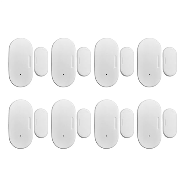 8X Tuya Zigbee Door and Window Sensor Smart Automation Security Protection Smartlife APP Alarm Remote Real-Time Push