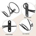 thumbnail image 5 of 2025 Pack of 6 Wall Mounted Wine Racks - Red Wine Bottle Display Holder with Screws, Metal Hanging Wine R, 5 of 5