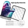 thumbnail image 4 of Bingfone Starry Multicolored Wolf Print Oven Mitts Pot Holders Set 2 PCS for Kitchen for Cooking Grilling Baking BBQ Pot Holders Cook Essentials, 4 of 7