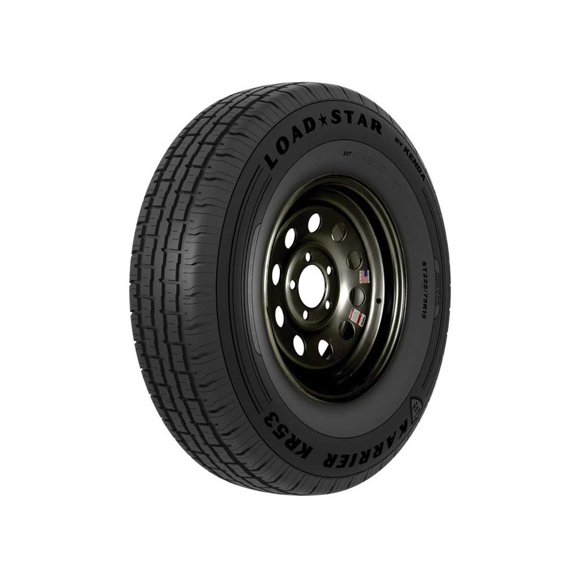 ST235/80R16 E KR53 ON 16X6 8/6.5 BLACK MOD