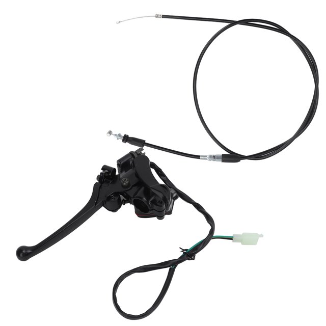 Cable del Acelerador de Pulgar de 1180 mm, Aleación de Aluminio Dual de Palanca de Freno de la Palanca de Freno Antirripal