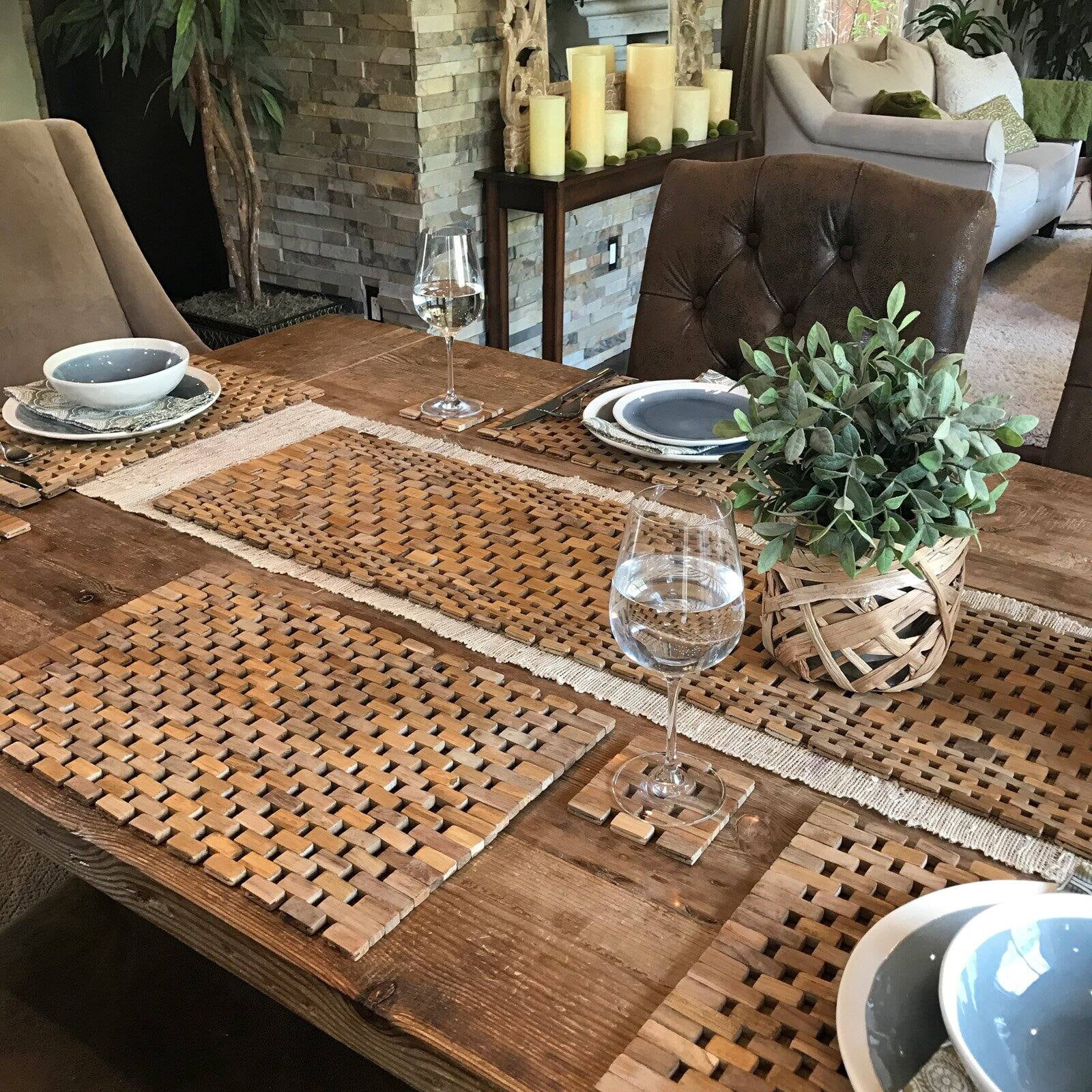 Hip-o Modern Living IPM001 Handmade Dining Placemat - Set of 2