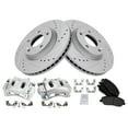 thumbnail image 2 of Front Ceramic Brake Pad, Performance Rotor & Caliper Kit for Kia BKA21699 Fits select: 2007-2009 HYUNDAI SANTA FE, 2 of 6