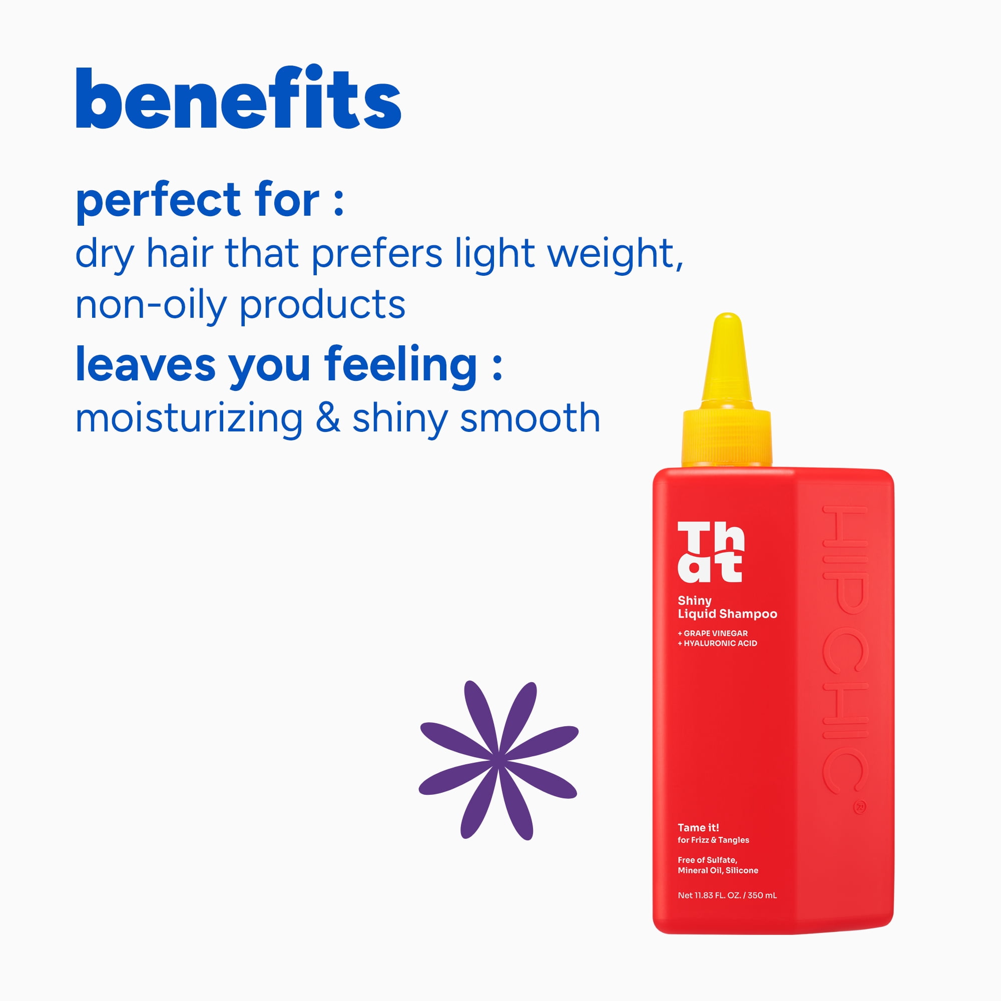 Hip Chic That Shiny Hair Liquid Shampoo