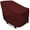 Burgundy, variant on Eevelle Meridian Patio Adirondack Chair Cover Marinex Marine Grade Fabric Durable Waterproof - Outdoor Lawn Furniture Chair Covers - Weather Protection - 36"H x 33"W x 33"D - Khaki