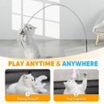 thumbnail image 3 of Interactive Cat Feather Toys, Suction Cup Cat Teaser Wand Toy for Indoor Cats, Kitten Scratching Exercise, 3 of 5