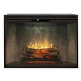 Dimplex 42" Revillusion Electric Firebox Weathered Concrete w/Glass ...