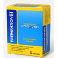 thumbnail image 2 of Preparation H Supositorios de hemorroides para aliviar la picazón y las molestias, 2 of 2