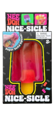 Nee Doh Nice-Sicle sqsh , 1pc random color