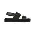 thumbnail image 2 of Via Spiga Womens Gabourey 2 Leather Open Toe Flatform Sandals, 2 of 3