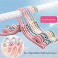 thumbnail image 4 of Travel Folding Clothes Rack Business Trip Hotel Standing Clothes Rack Foldable Clothes Drying Rack, 4 of 5