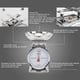 thumbnail image 4 of Básculas de Cocina Digitales Báscula Mecánica de Pequeña Escala Báscula de Cocina de Acero Inoxidable de Alta Precisión para Hacer Dieta Hornear Cocinar Preparar Comidas ANGGREK  Otros, 4 of 8