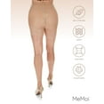 thumbnail image 6 of MeMoi Women's 12 Denier Sheer Maternity Pantyhose with Extra Large Waist, 6 of 7