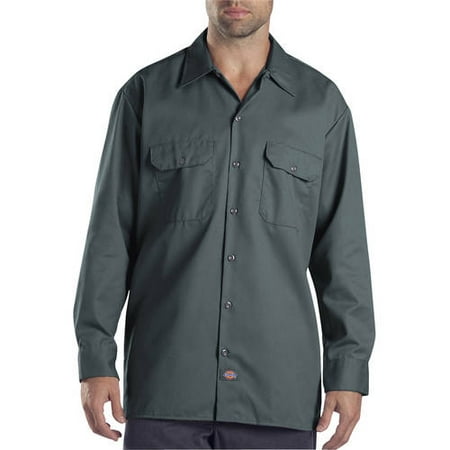 Dickies Men's Original Fit Long Sleeve Twill Work Shirt