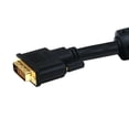 thumbnail image 3 of Monoprice DVI-D Cable - 10 Feet - Black | 28AWG CL2 Dual Link 9.9 Gbps, 3 of 6
