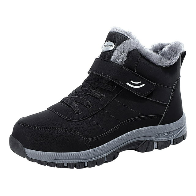 Dsscvnef Espadrilles pour Femmes Chaussures de Sport d'Hiver Montantes Bottes de Randonnée Non pour Activités Extérieures et Neige