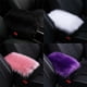 thumbnail image 1 of Universal Car Winter Warm Fur Plush Apoyabrazos Box Cover Mat Soft Furry Pad Cojín, White JAMW Sencillez, 1 of 5