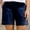 🔥 Navy_New, variant on Pocketed Twill Shorts Womens Fashion Summer Solid Color Casual Pocket Drawstring Elastic Waist Twill Shorts Versatile Office To Weekend Twill Shorts