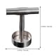 thumbnail image 2 of Luxshiny Herramienta Manual Para Hamburguesas Con Base De Acero Resistente Y Compacto, 2 of 8